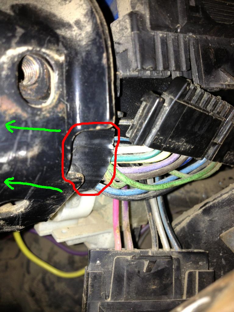 Trouble changing turn signal switch | GM Square Body - 1973 - 1987 GM