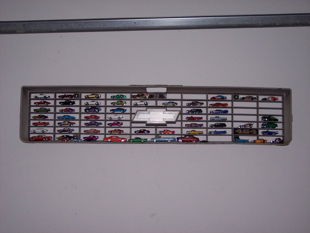 chevy grille hot wheels display