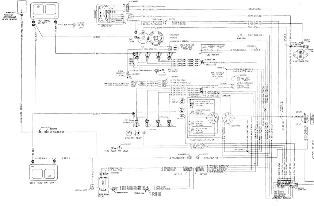 Universal Tractor Ignition Switch Wiring Diagram from www.gmsquarebody.com