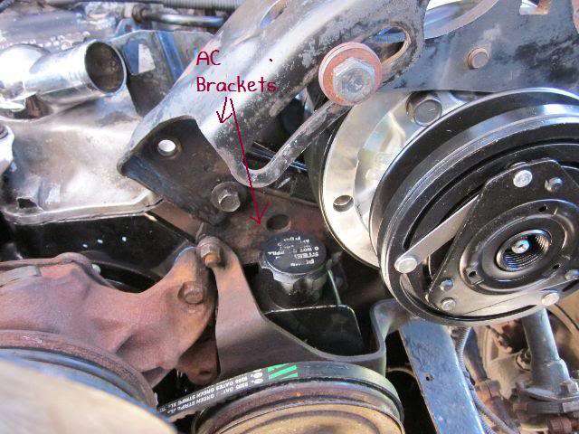 '89 350 TBI Motor Accesory Bracket Mounting Bolt Locations | GM Square