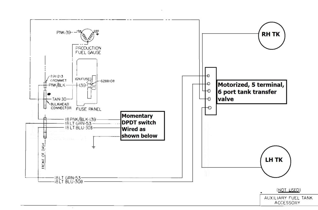 Fuel Selector Valve - 1 wire > 6 wire | GM Square Body - 1973 - 1987 GM