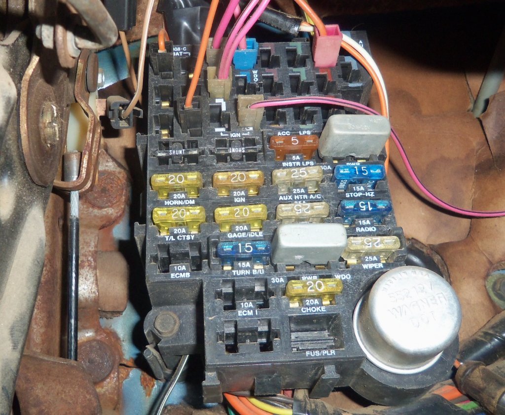 1985 6.2 Diesel vs Gas engine underhood wiring harness for conversion