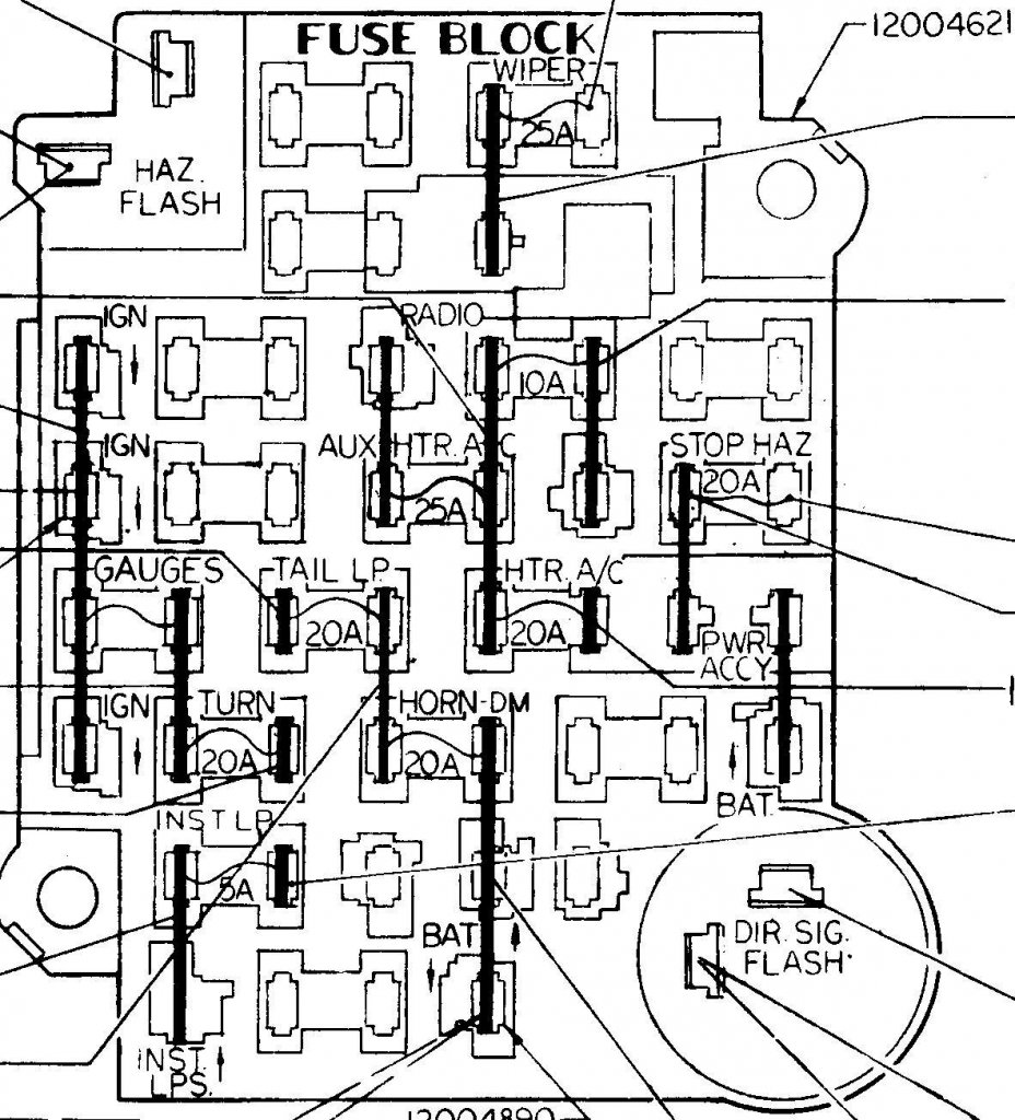 1984 C20 Fuse Panel and Harness examination | Page 2 | GM Square Body