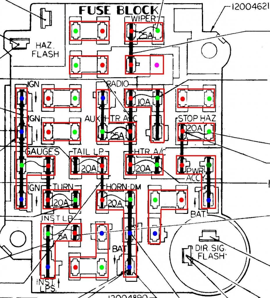 1984 C20 Fuse Panel and Harness examination | Page 2 | GM Square Body