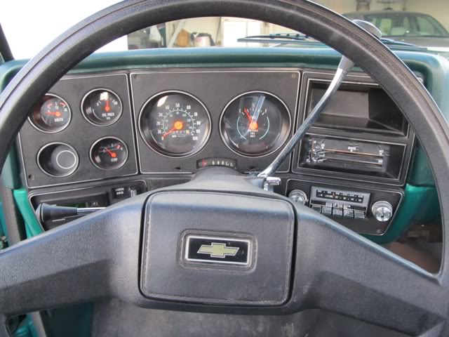 chevy dash cluster