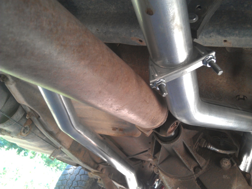 square body dual exhaust