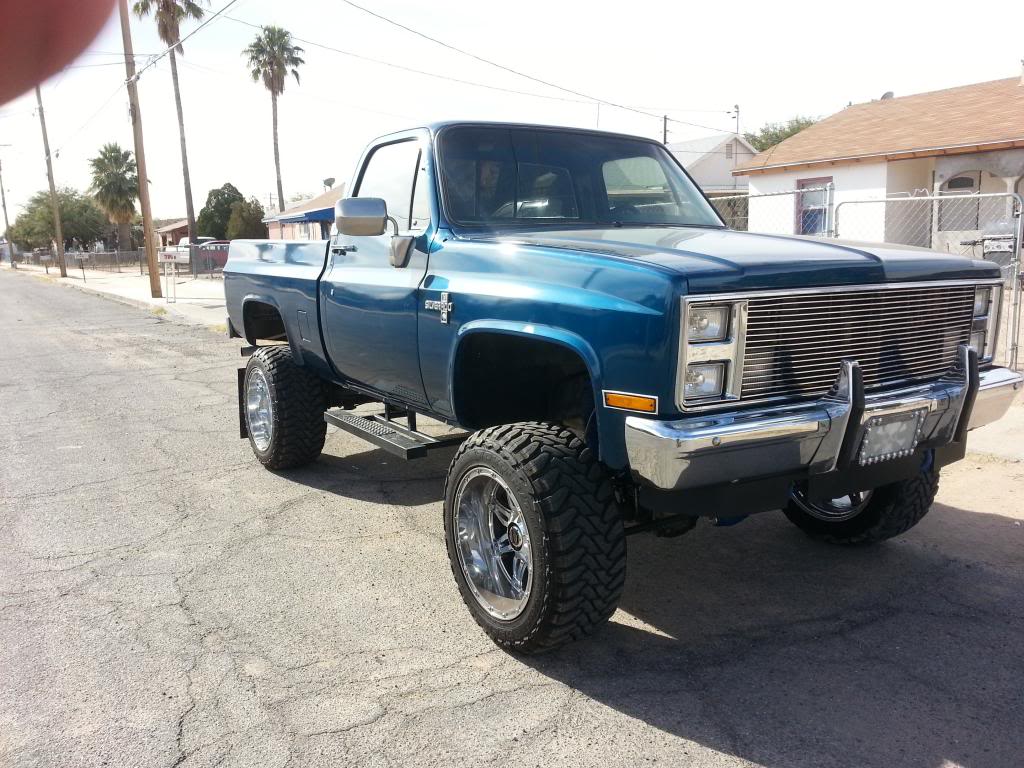 Lift and tire size on a daily driver... | GM Square Body - 1973 - 1987
