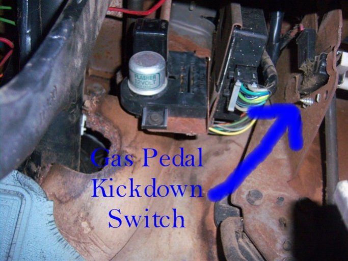 TH400 Kickdown switch information... | GM Square Body ... light switch schematic diagram 