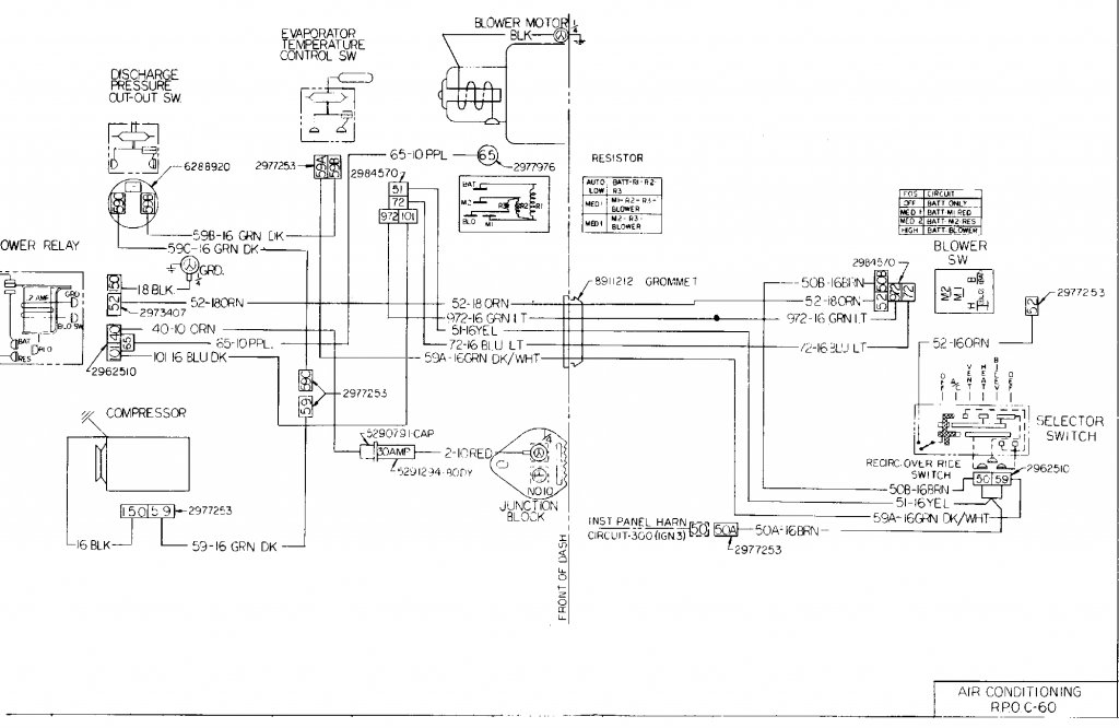 AC fan wiring | GM Square Body - 1973 - 1987 GM Truck Forum