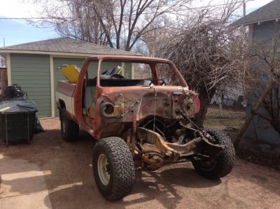 78gmc4x4 finally at home. Ready to start project..jpg