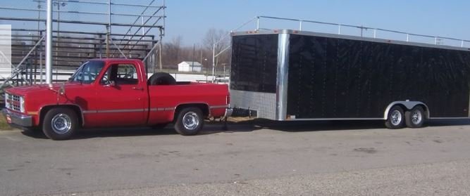 Red Truck working Haulmark.JPG
